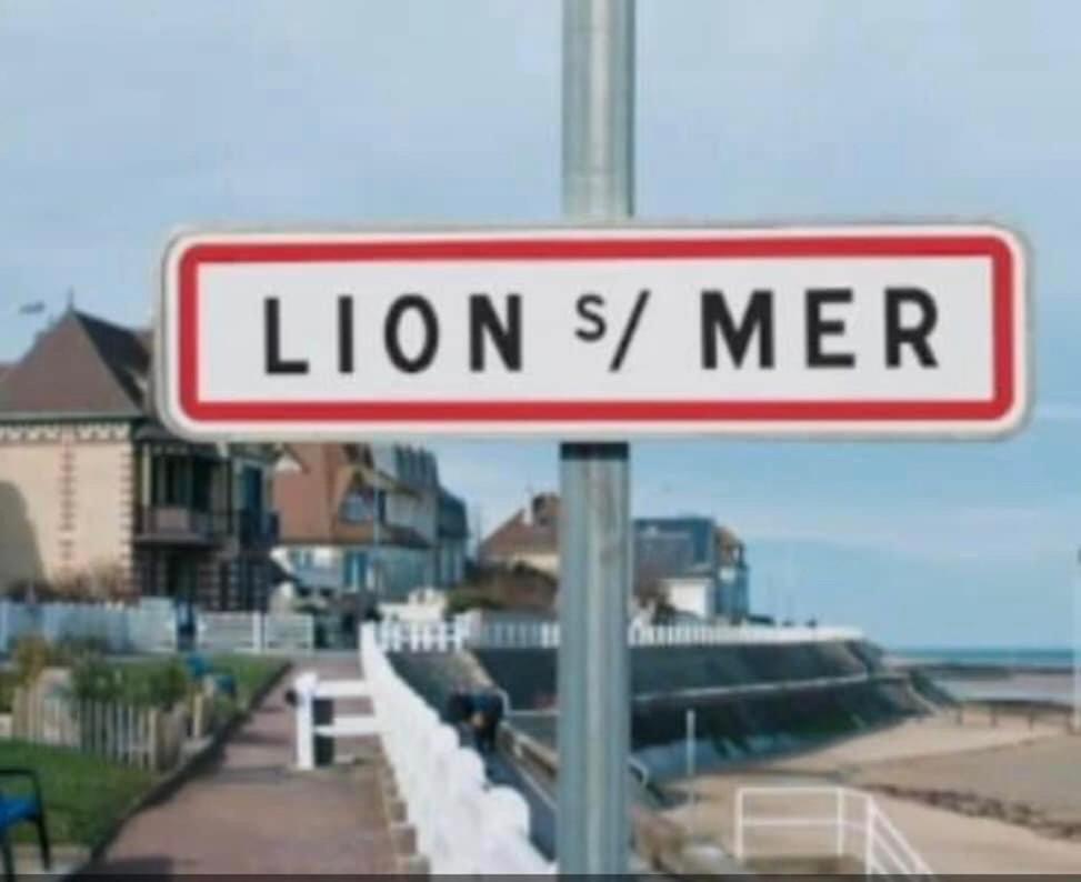 L'Appart' Du Bord De Mer 150M De La Plage Lion-sur-Mer Exteriör bild
